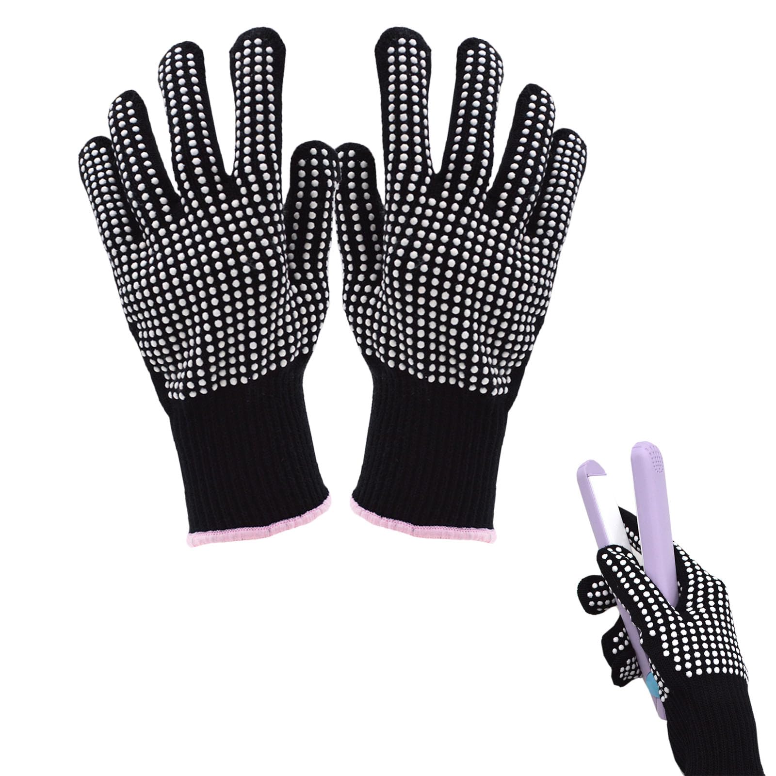 Cerioll Heat Resistant Gloves, Thermal Hairdressing Gloves