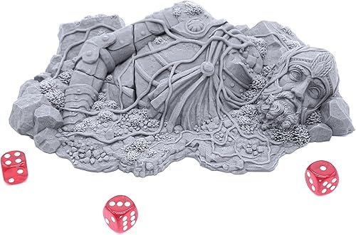 Miniatura 2 de EnderToys Estatua gigante de escenario imprimible, compatible con Calabozos y Dragones (DND, D&D), juego de guerra en miniatura de 1.102 in, juegos