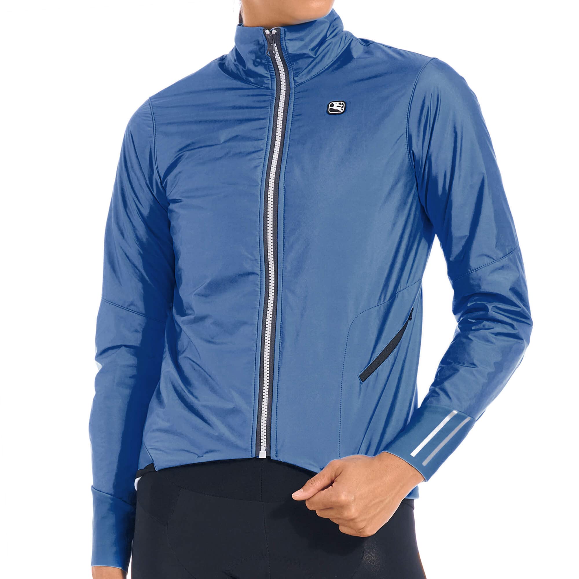 Giordana Women's Aqua Vento Extreme Lyte Cycling Jacket, Blue, L