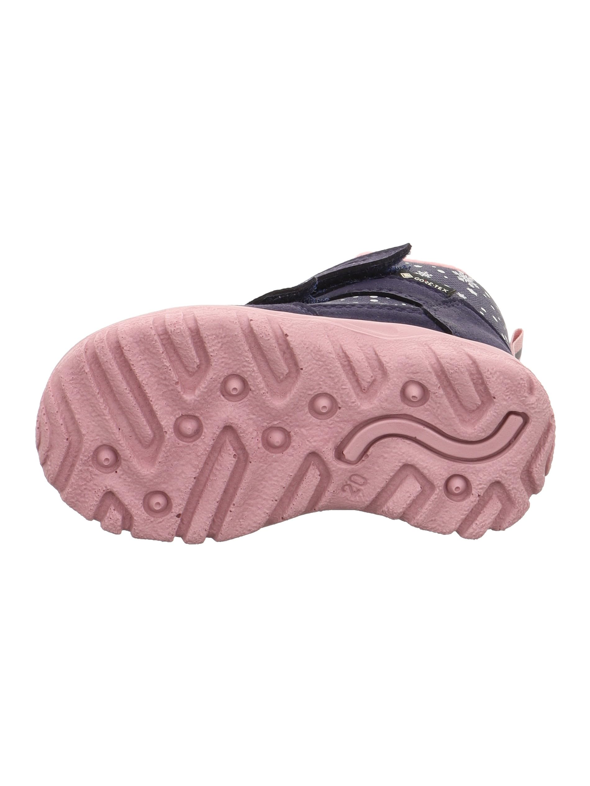 Superfit Mädchen Husky1 Gore-tex 1-006045 Stiefel, Blau Rosa 8020, 27 EU – Ansicht 4