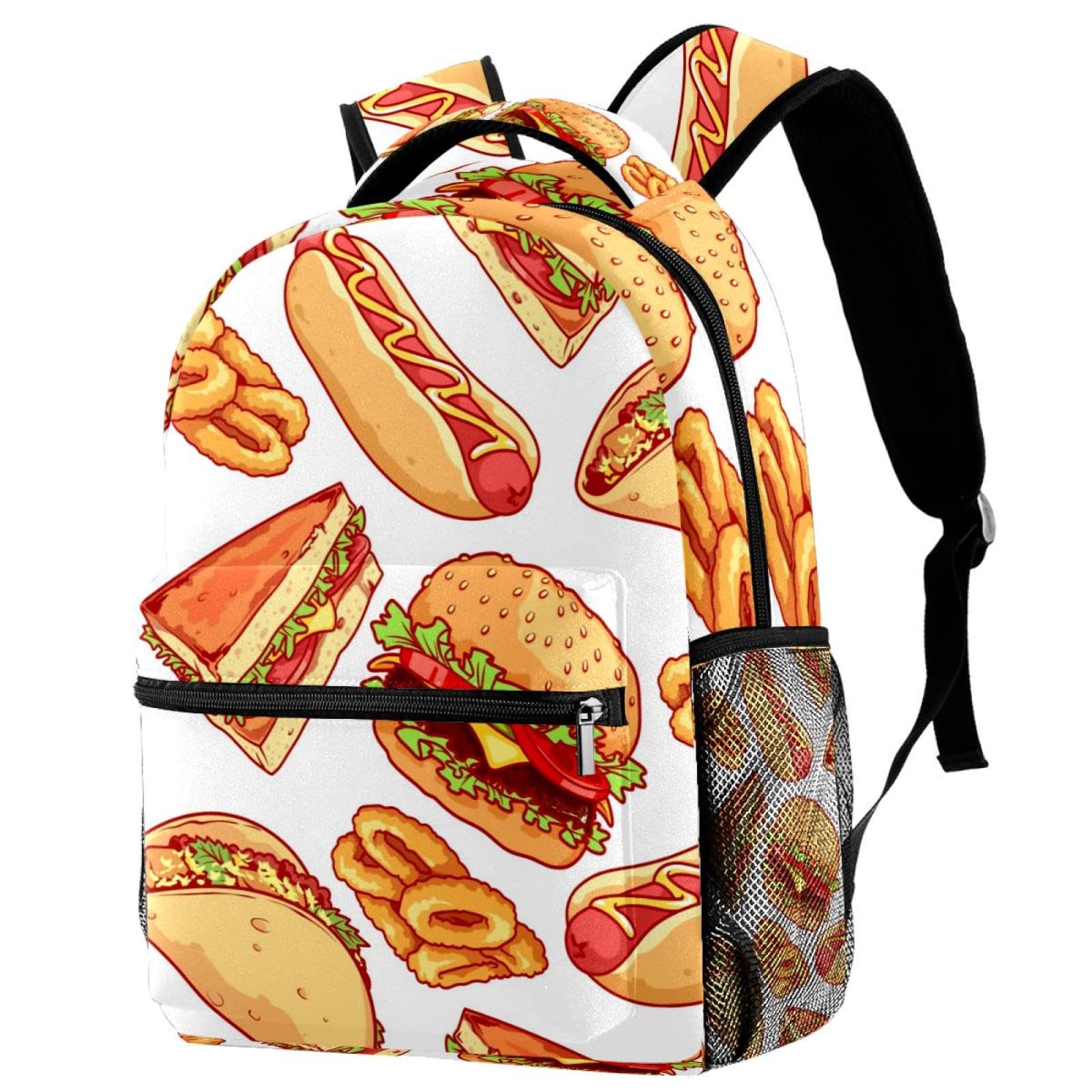 Sac de voyage décontracté imprimé tacos idéal pour les weekends