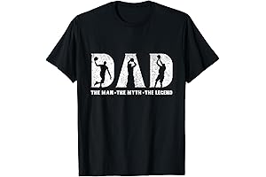 Basketball Dad The Man The Myth The Legend Father's Day T-Shirt
