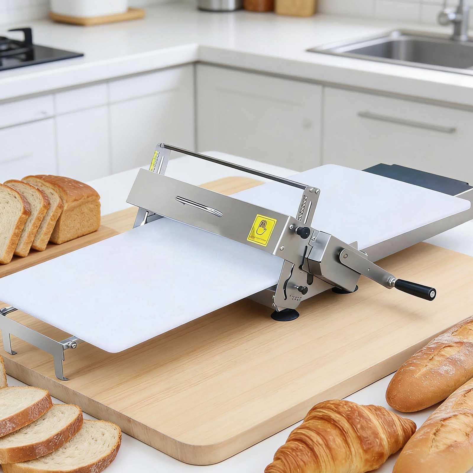 Machine à rouler la pâte en acier inoxydable pour un pliage manuel précis