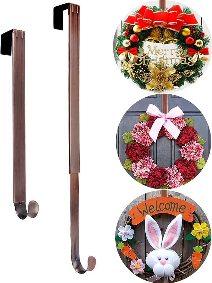 extra long door wreath hanger