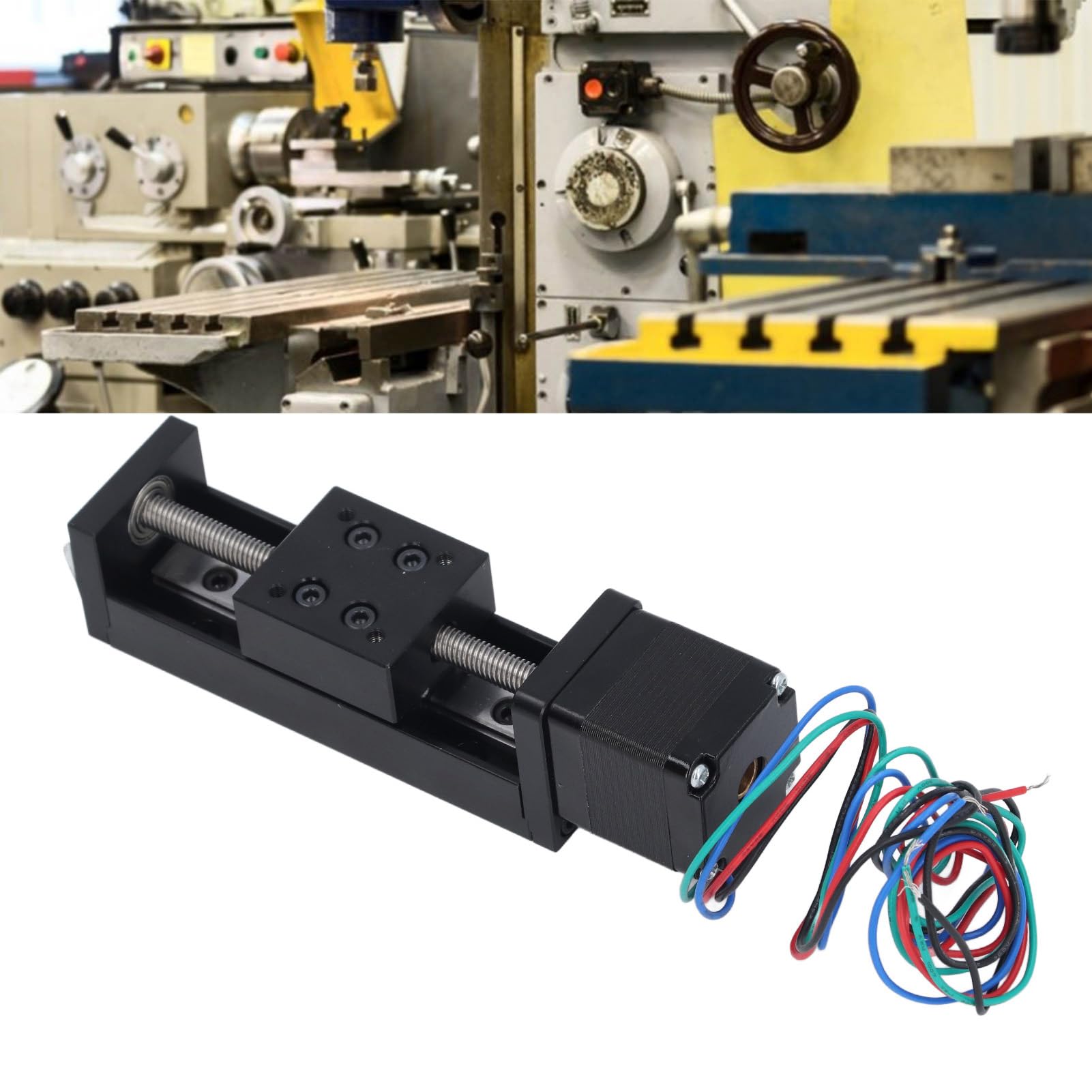 Linearschienen-Tischaktuatorführung, Kugelumlaufspindel, Lineartisch-Aktuatortisch, 50 Mm Hub, 28 Schrittmotor für CNC