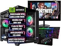 PC Gamer Completo I3 6º 8100 RAM DDR4 16GB SSD 480GB GEFORCE 4GB + Kit Gamer + Adaptador Wi-fi – ADVANCEDTECH