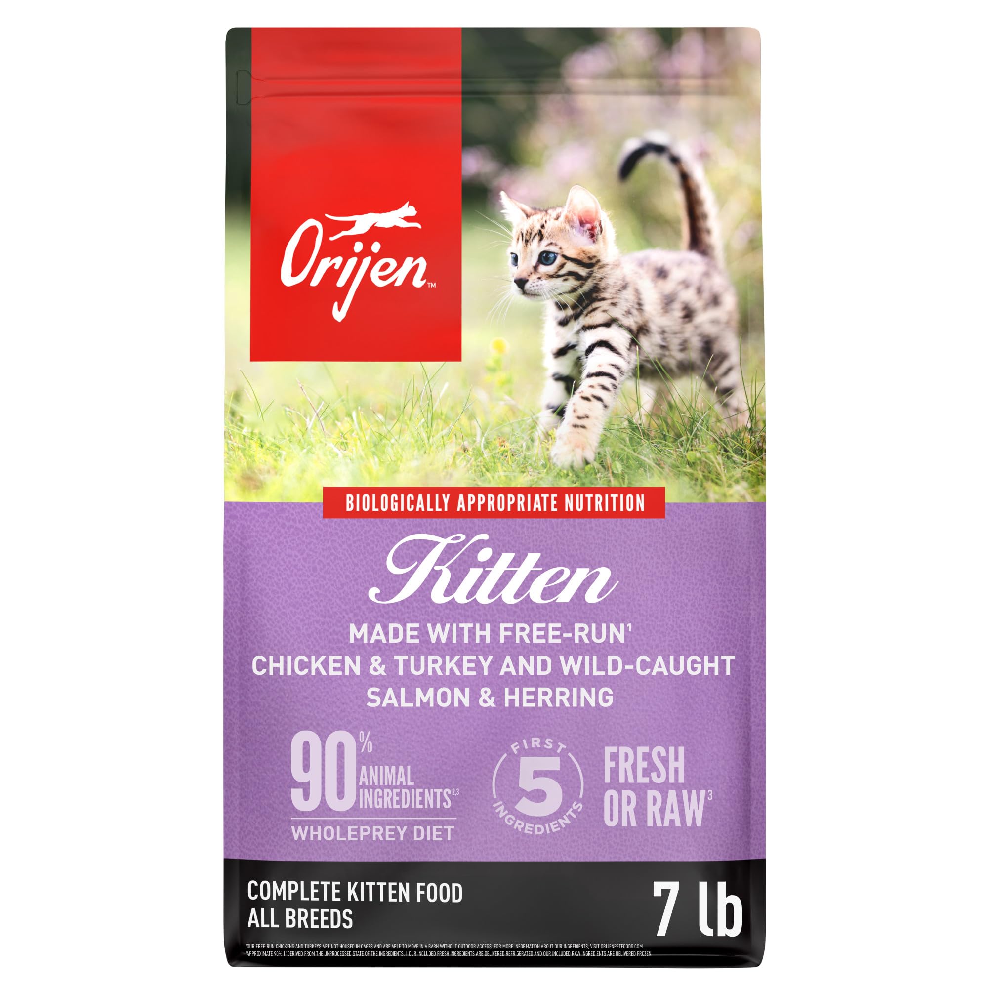 ORIJEN Kitten 7lb Bag