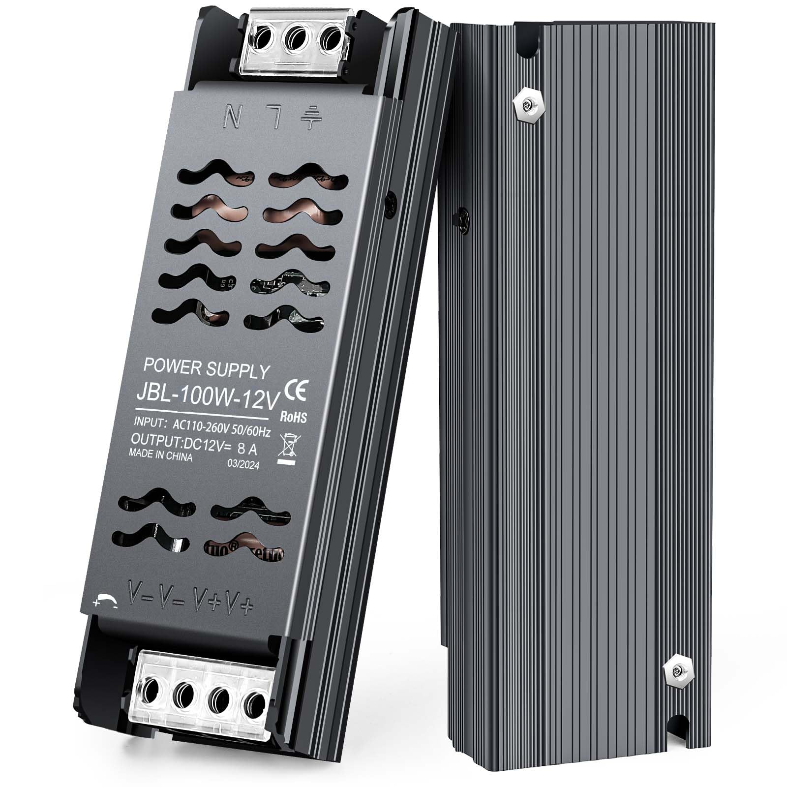 Trasformatore LED 100-240V Output 36-60V 270mA 18W - Foto 3