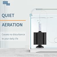 Vista 5 de Pawfly Aquarium Large Bio Sponge Filter Quiet Betta Fry Shrimp and Small Fish Foam Filter for Fish Tank up to 60 Gallon