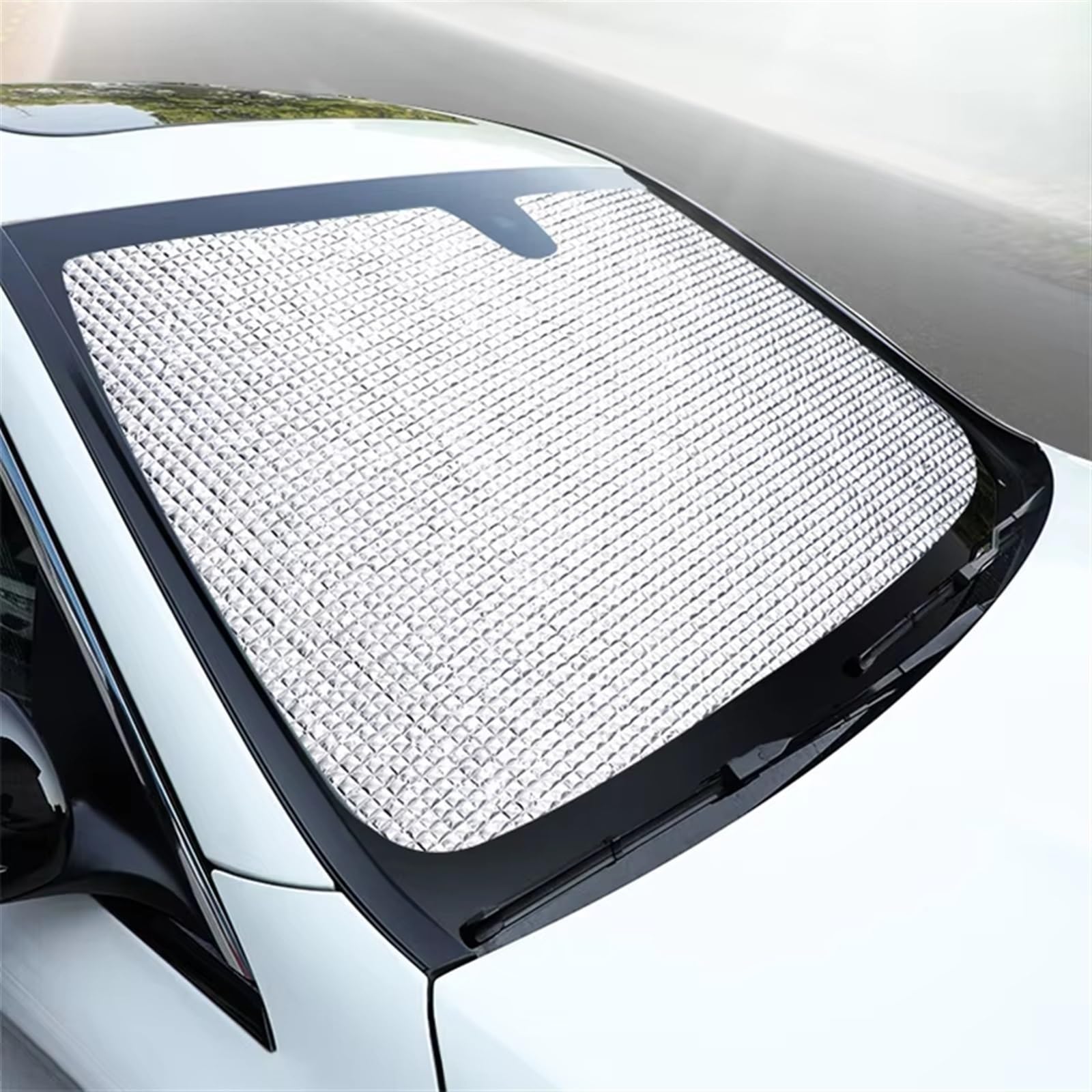 Protector Solar Coche para LYNK&CO 01 2021-2023, Protección UV Parasol Visera Cubierta Parabrisas Protección Privacidad Accesorios Automóvil Coche Parasol Parasol para Parabrisas Coche(Front 1pcs)