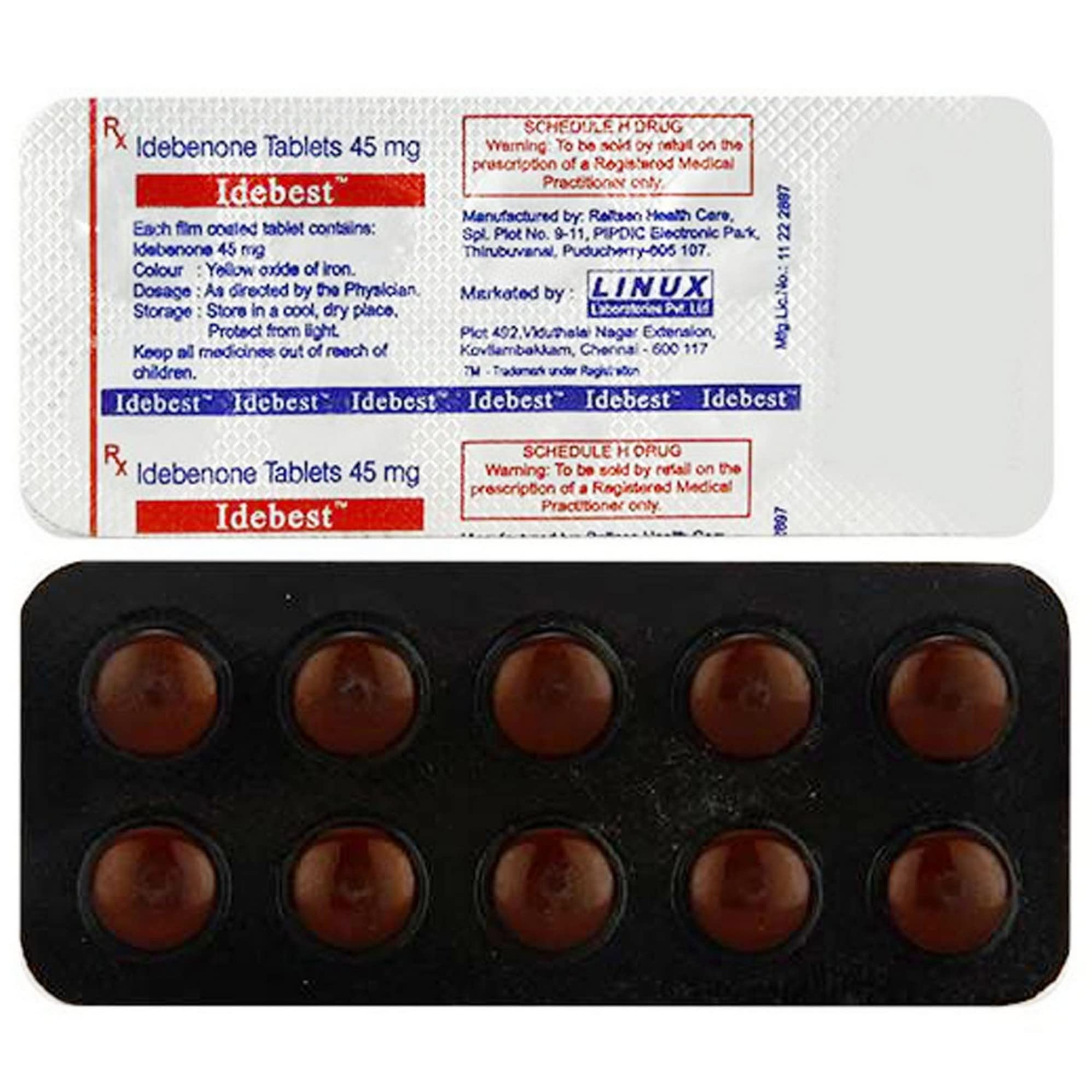 IDEBEST - Strip of 10 Tablets