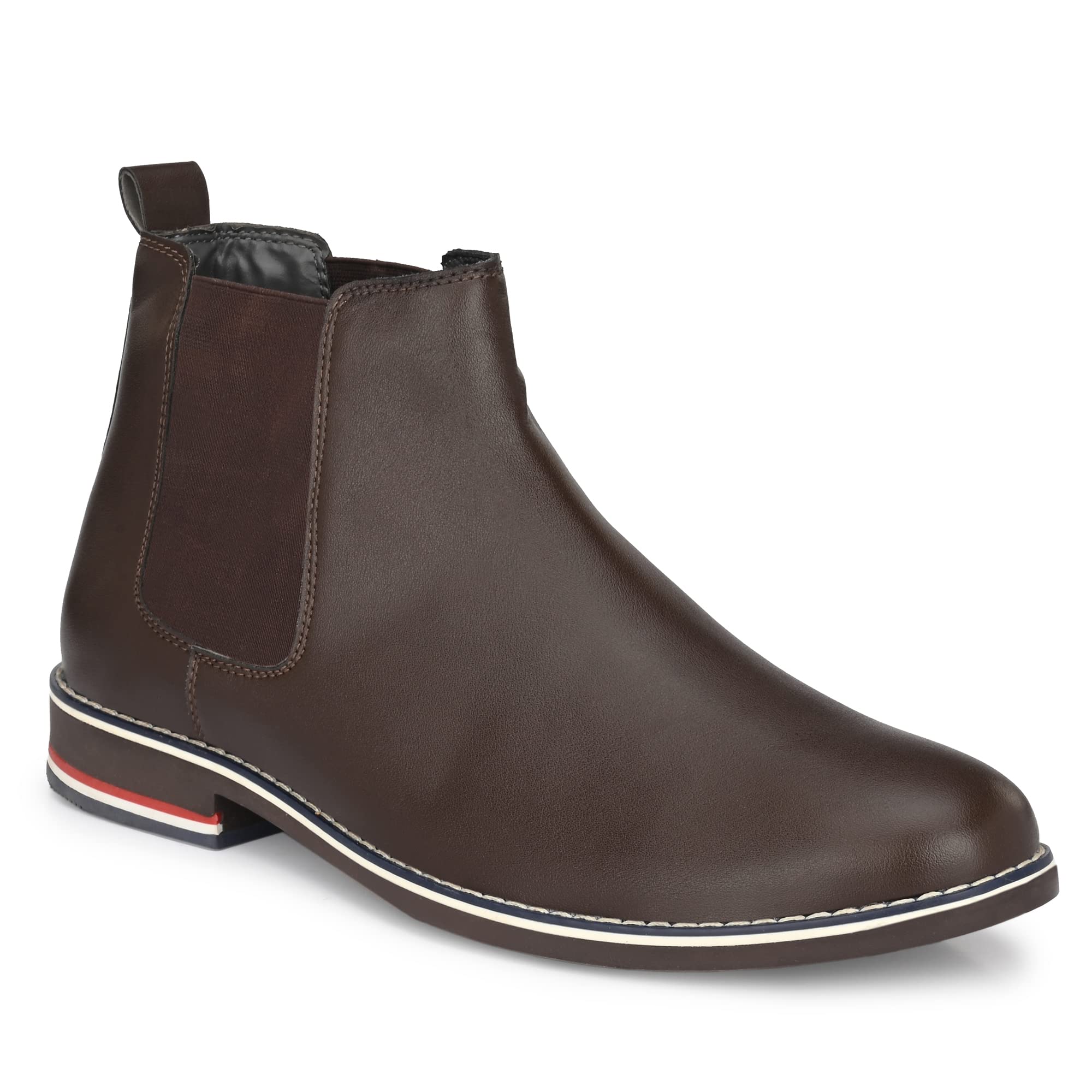 See full amazon price history chart for Toro Blu Brown Faux Leather Formal Chelsea Boots for Men - 9 UK Toro Blu Brown Faux Leather Formal Chelsea Boots for Men - 9 UK (B09VLCKF3L) Amazon Price History, Amazon Price Tracker