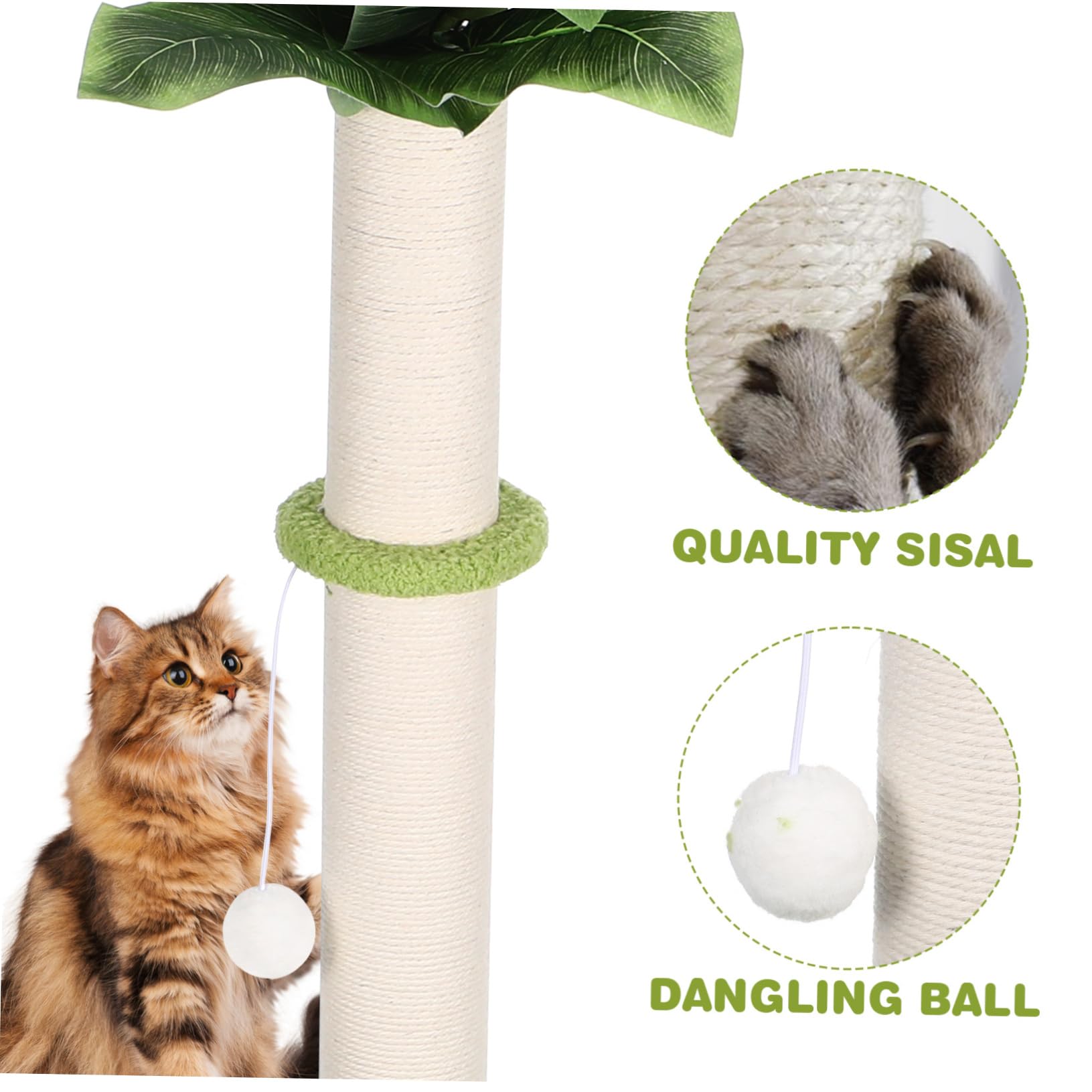 BESPORTBLE Multifunktions-katzenkratzbaum Katzenspielzeug Indoor-katzenkratzbaum Katzenmöbel Kratzbaum Katzenzubehör