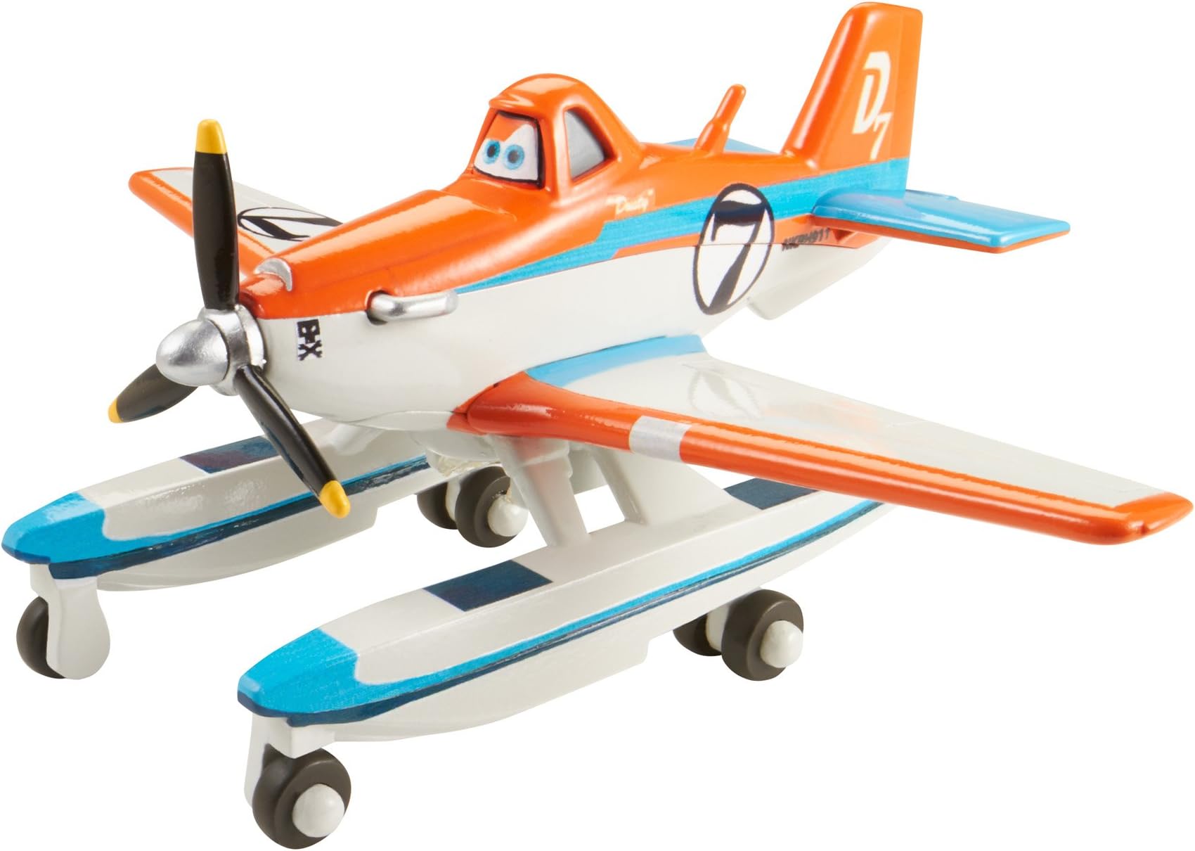 Disney - 370046 - Planes 2 - Dusty Pontoon - Water Bomber 5 cm