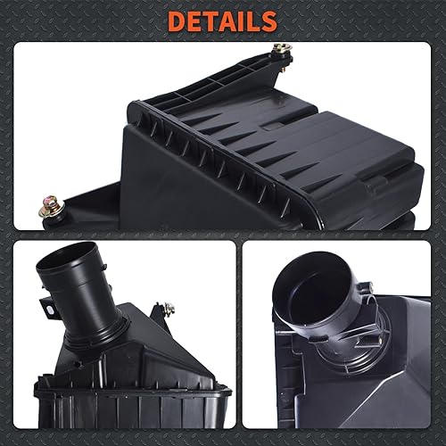 Miniatura 7 de labwork Caja de filtro de filtro de aire Reemplazo del conjunto de carcasa superior e inferior del motor para Toyota Tacoma Pickup Truck V6 6cyl
