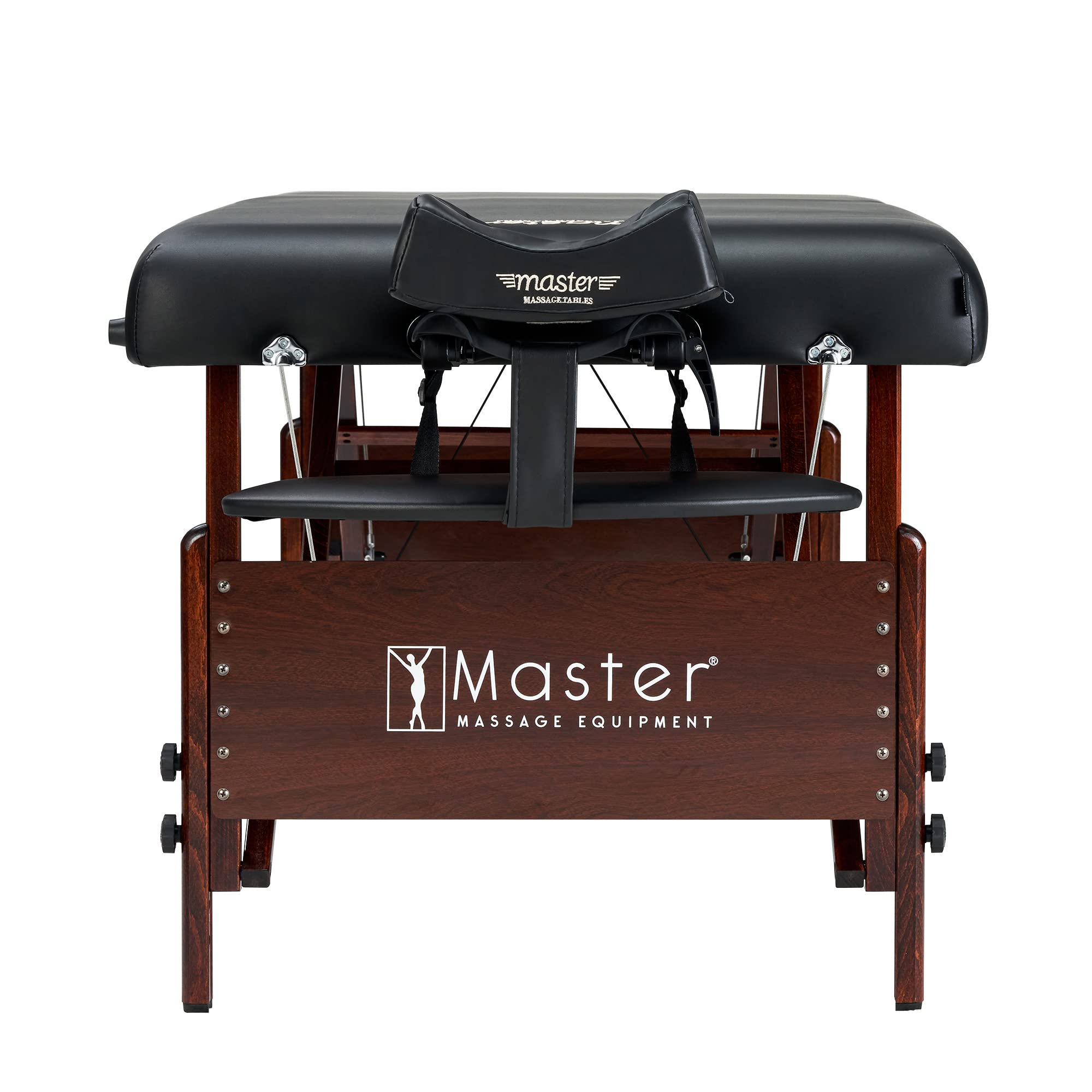Master Massage Del Ray Mobil Massageliege Kosmetikliege Therapiebett Massagebank Klappbar Holz 76cm Schwarz
