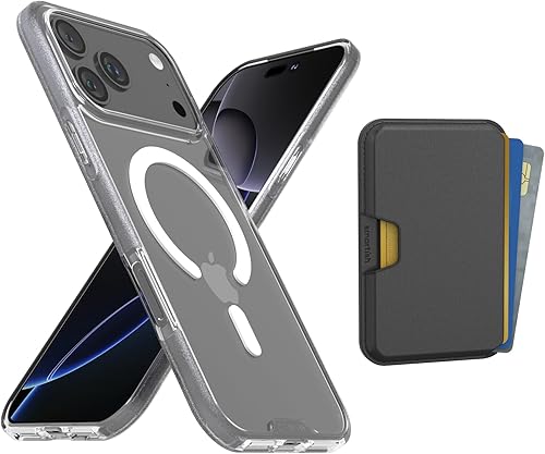 Miniatura 38 de Smartish® - Funda MagSafe transparente para iPhone 17, Gripmunk, funda delgada magnética [ligera + protectora], cubierta de agarre delgada