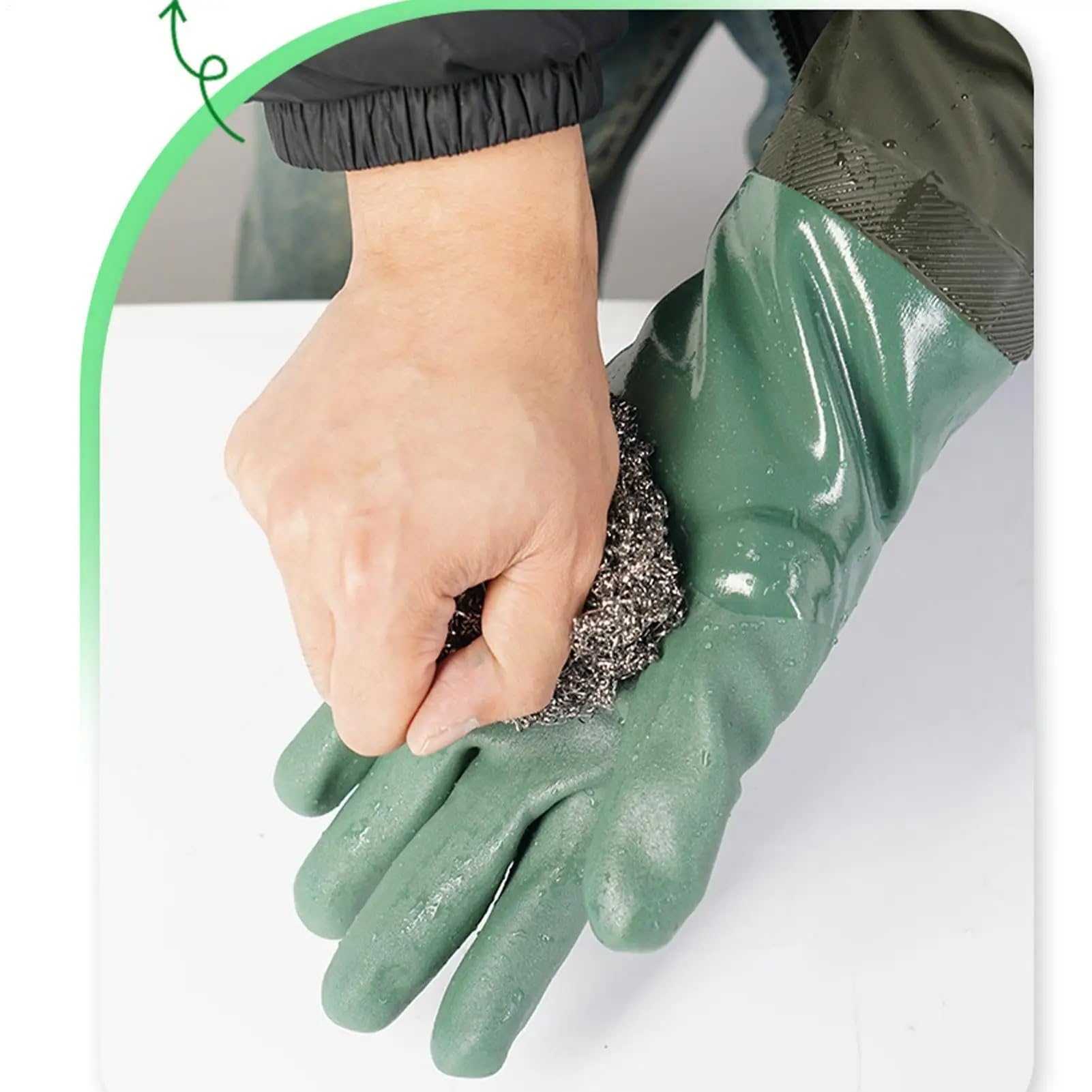 Gummihandschuhe Wasserdichte Handschutz-Gummihandschuhe
