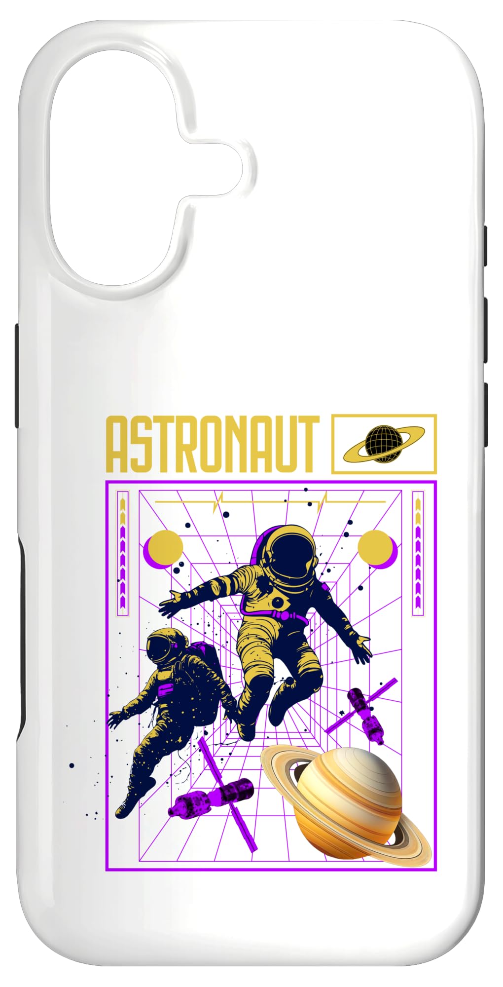 Coque iPhone 17 astronaute antichoc et design science-fiction