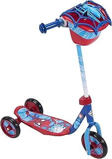 Best Huffy Kids Preschool Scooter for Boys Disney Pixar Cars & Toy Story, Star Wars, Marvel Spider-Man, 3 Wheel Toy Review 