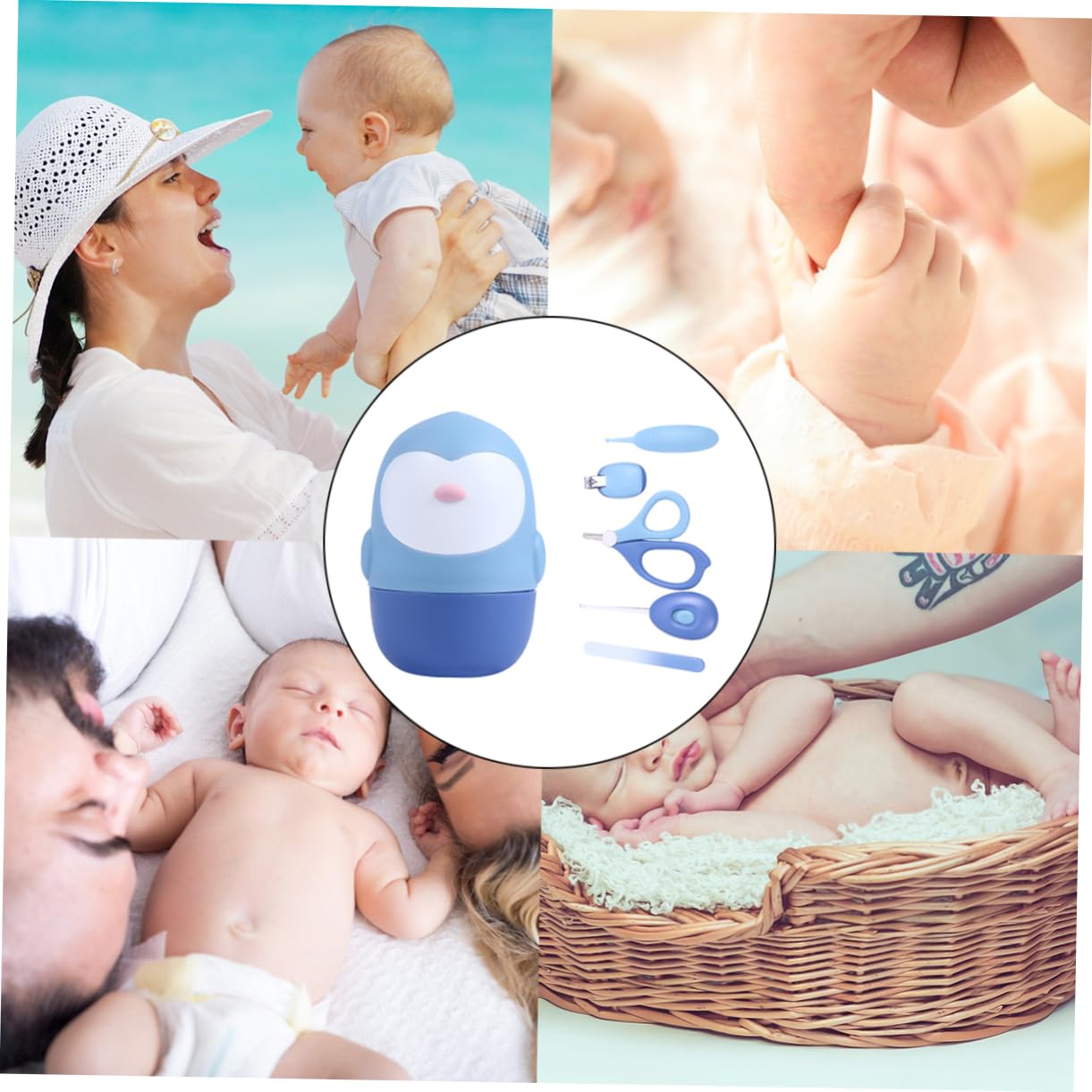 TOYANDONA 3 Sätze Nagelscheren-set Neugeborener Nagel Pflege Baby-geschenk Babyanzüge Maniküre-werkzeuge Baby-maniküre-set Nagelwerkzeuge Säuglingsanzug Nagelknipser Kind Edelstahl Pediküre