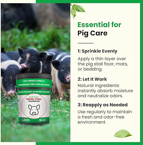 Vista 19 de Chicken Coop Deodorizer Coop Refresher Ropa de cama sin fragancia Active Carbon y Zeolita Combo elimina olores 25 libras (25.0 lbs)