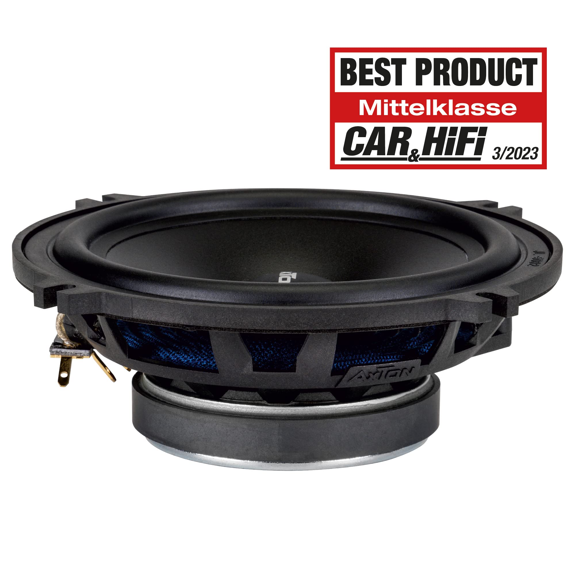 AXTON ATC130S – klangstarkes 13 cm / 5“ Komponenten System, 2-Wege Auto-Lautsprecher mit nur 43 mm Einbautiefe, Soundsystem mit 70 Watt RMS