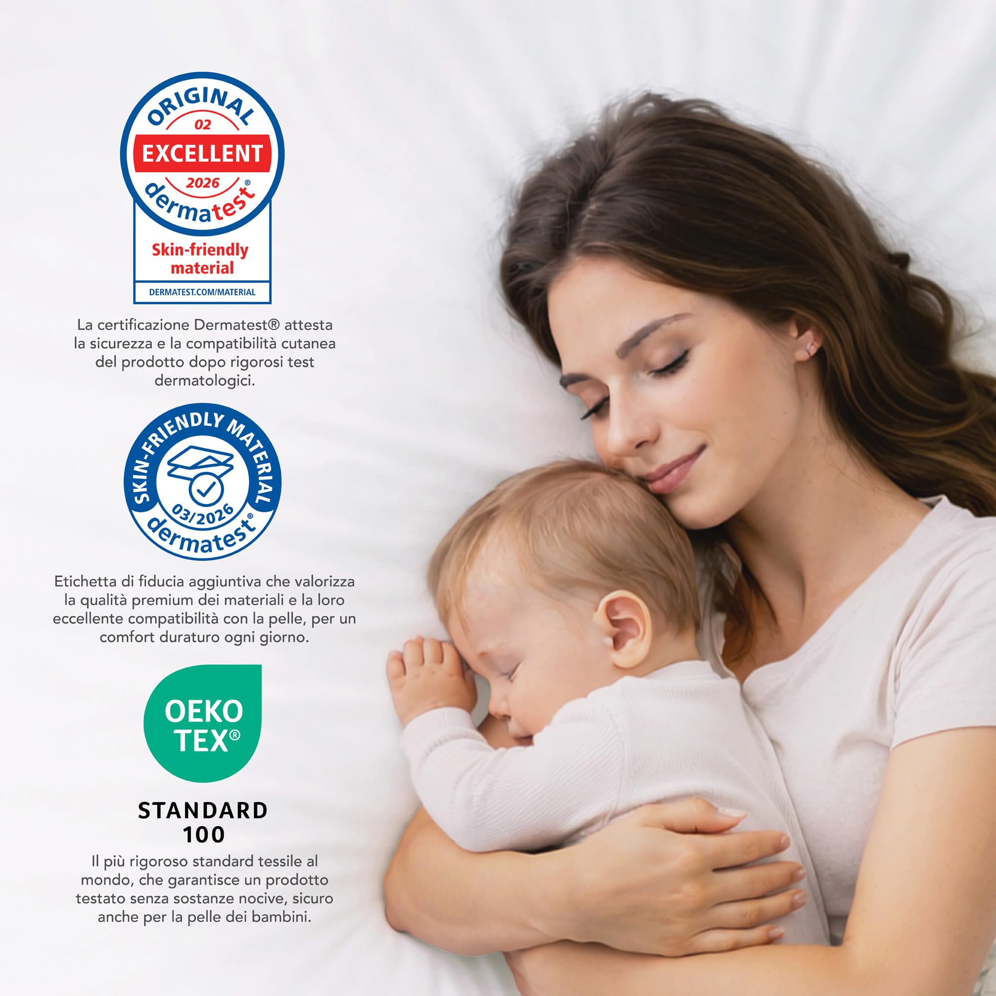 Ôhm Lenzuolo con Angoli Matrimoniale 160x200 cm Antracite – Jersey 100% Cotone Elasticizzato – Morbido e Traspirante – Angoli 28 cm per Materassi Alti – Certificato OEKO-TEX