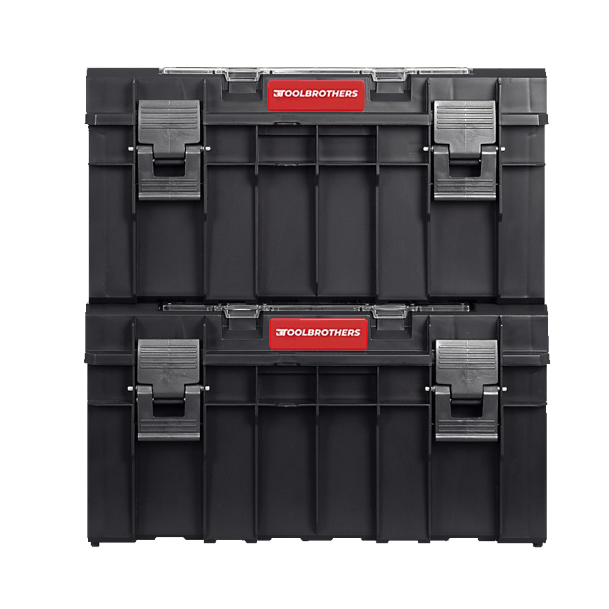 Toolbrothers RHINO L walizka narzędziowa ECO Basic, wysokość M, możliwość układania w stos, 450 x 260 x 224 mm, 29 l, IP54