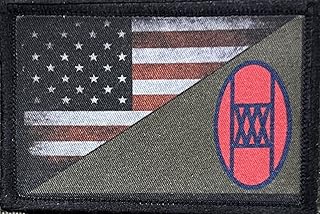 Full Color 30th Infantry Old Hickory Division USA Flag Morale Patch Tactical Military. 2x3
