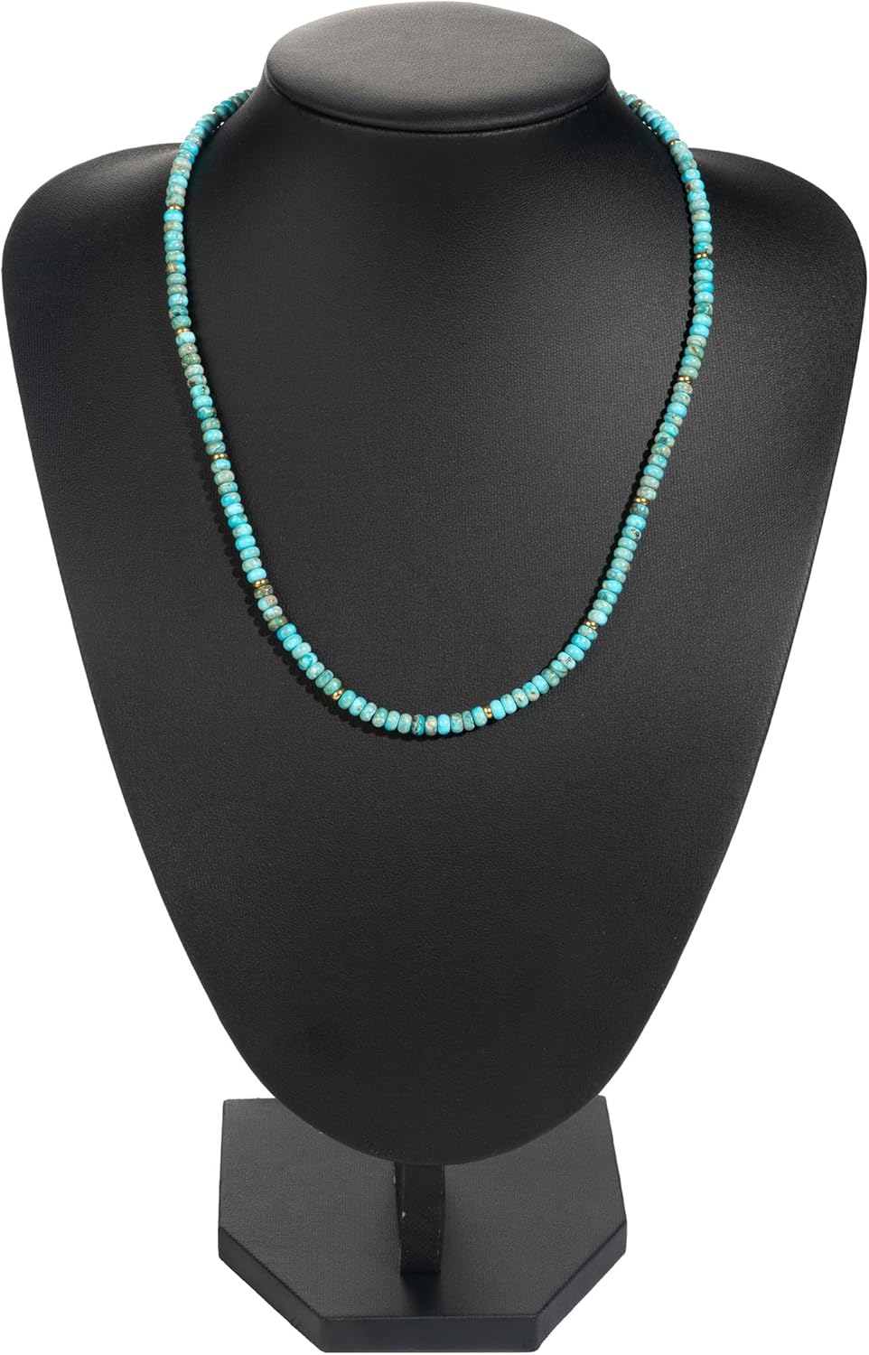 Boho Beaded Choker Necklace for Women, Dainty Natrue Stone Beads Choker Gold-color Plated beads Surfer Necklaces Summer Beach Handmade Jewelry - Image 5