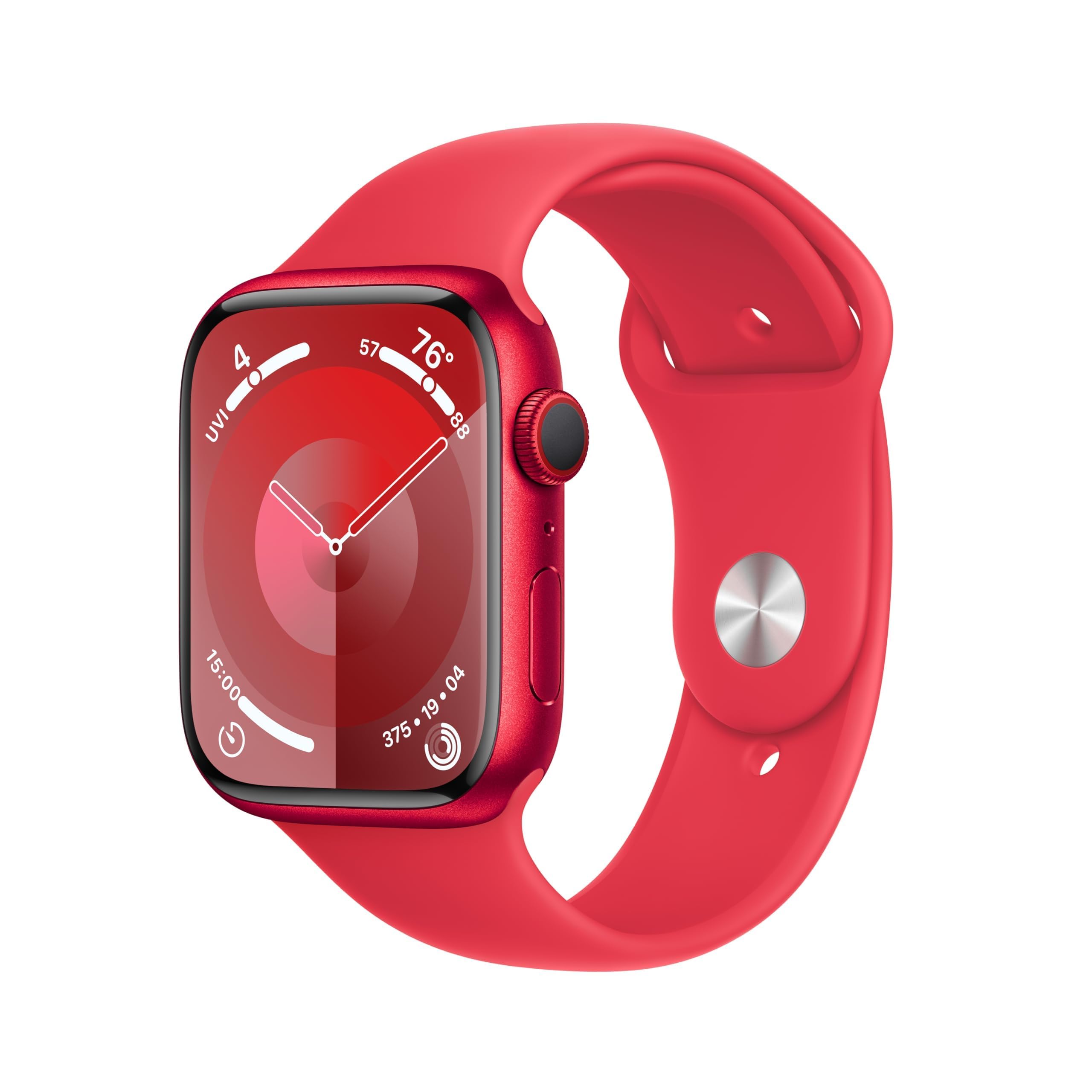 Amazon.com: Apple Watch Series 9 [GPS + Cellular, 45mm] - Red 