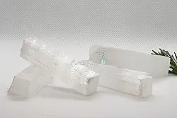 Cristal Selenita Branca Mini 100% Natural com energia de purificação