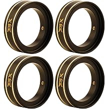 DJX 1.0 Inch RC Wheel Rims Brass Internal Beadlock Ring 104g Heavy Wheel Weighted Clamp Ring for 1/18 TRX4M RC Crawler Upgrades Parts 4PCS