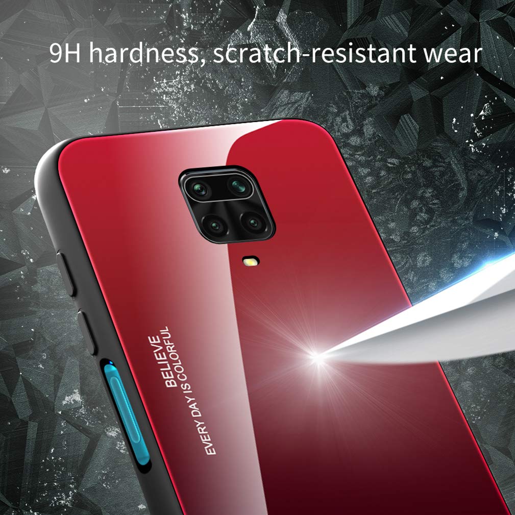 HAOYE Custodia In Silicone Per Xiaomi Redmi Note 9S / Note 9 Pro – Cover Antiurto Con Bordi Rialzati E Angoli Rinforzati – Colore Bianco - 2