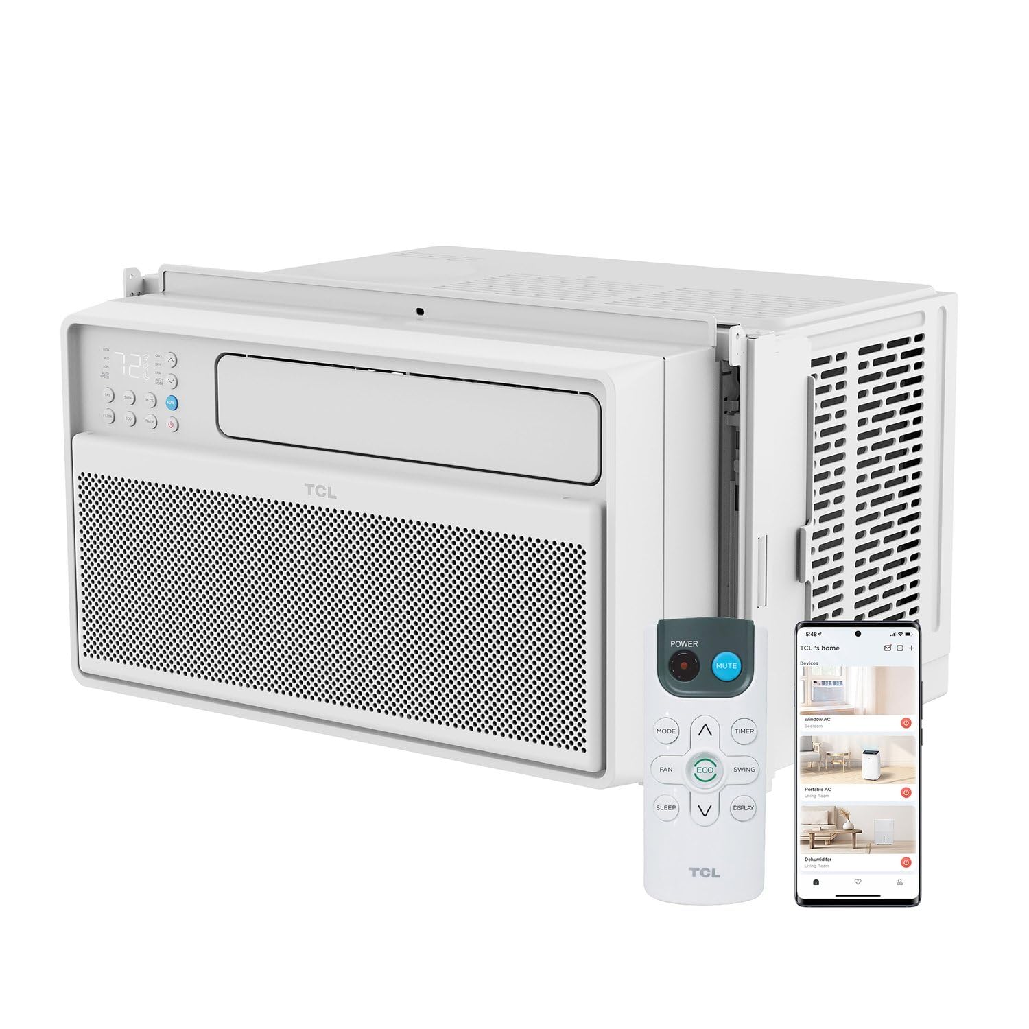 View 1 of ***FOR PARTS ONLY***

TCL Q-Series 10,000 BTU Smart Inverter Window Air Conditioner