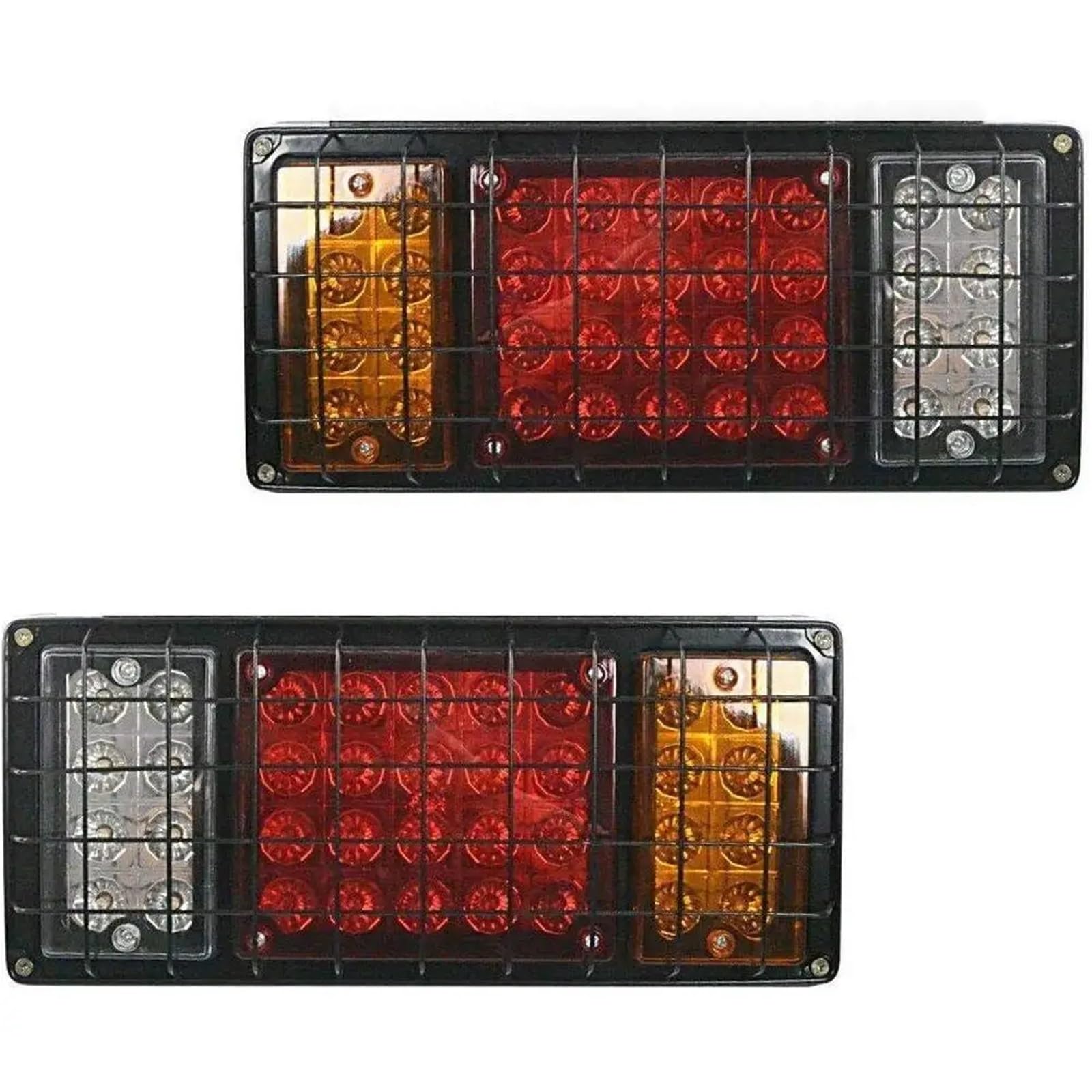 Halogen światła 2 X tylne światło LED pasujące do przyczep, ciężarówek, kamperów, kamperów, pickupów, pojazdów inżynieryjnych itp.