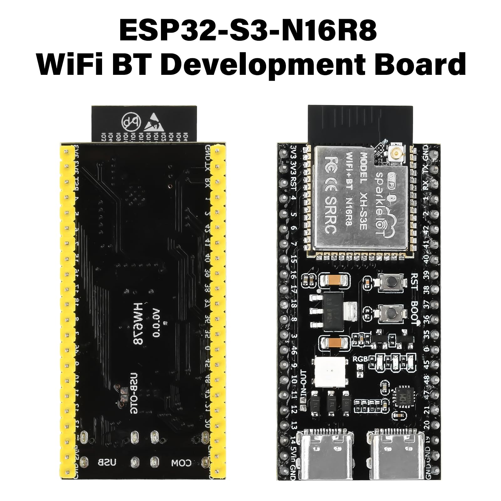 Heemol ESP32 S3 N16R8 DevKitC-1 modules, voor ESP32 S3 ontwikkelborden Heemol ESP32 S3 N16R8 DevKitC-1 modules, voor ESP32 S3 ontwikkelborden