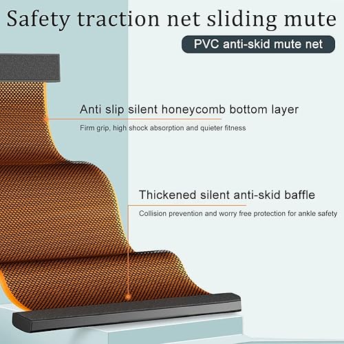 Miniatura 7 de Tabla deslizante, equipo de ejercicio para entrenamientos de bajo impacto en interiores y entrenamiento deportivo, tabla de entrenamiento para