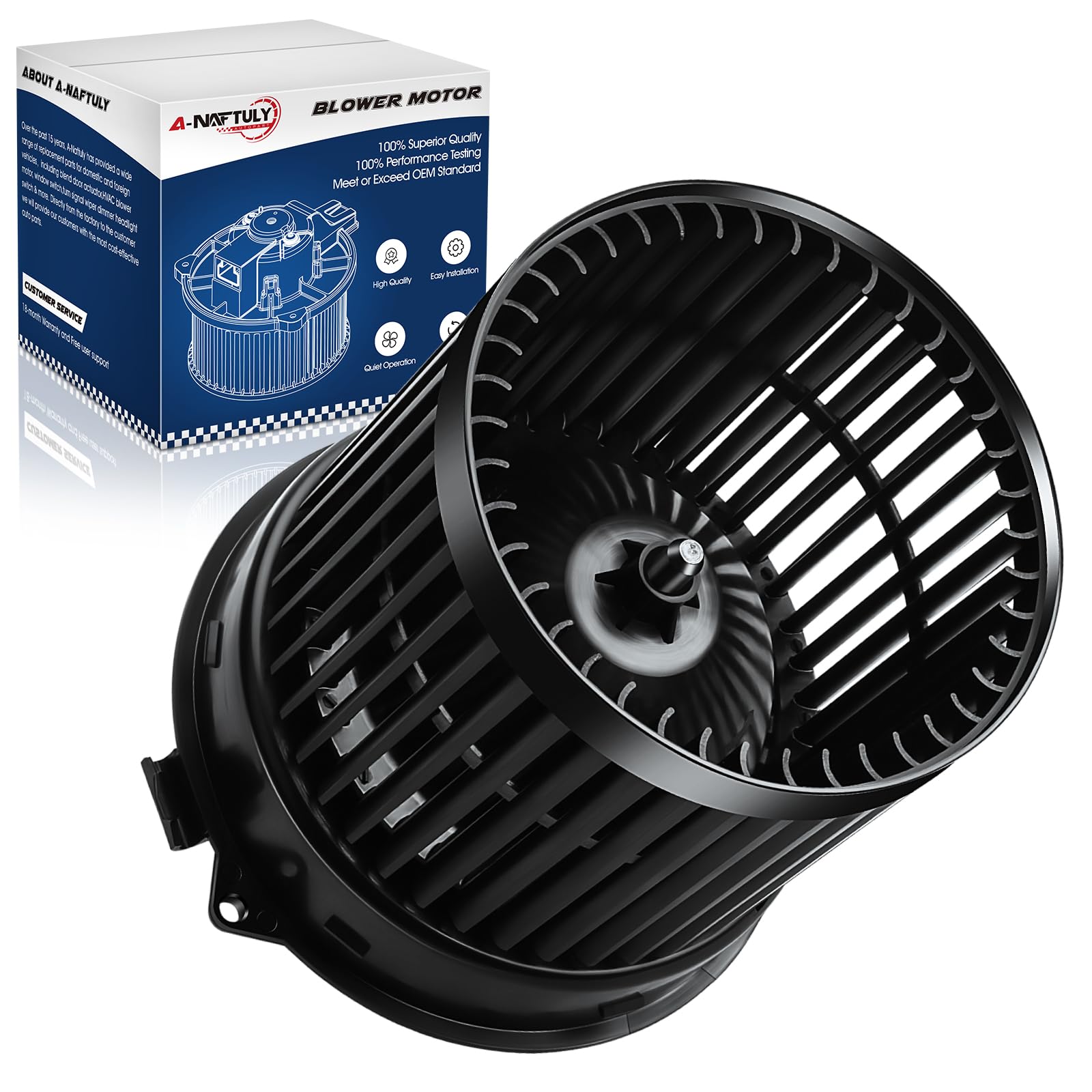 HVAC Heater Blower Motor Fan Fits for Nissan NV200 L4 2.0L 2013 2014 2015 2016 2017 2018 2019 2020 2021, Front AC Air Blower Motor Replacement 700304,