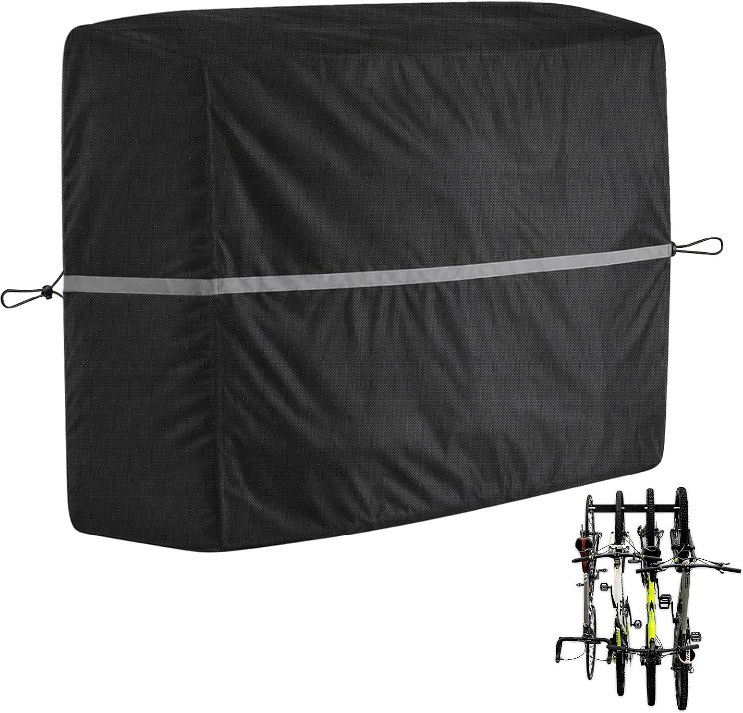 Vertical Bike Rack Cover for Most 3-4 Bikes Wall Bicycle Rack