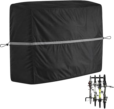 Vertical Bike Rack Cover for Most 3-4 Bikes Wall Bicycle Rack