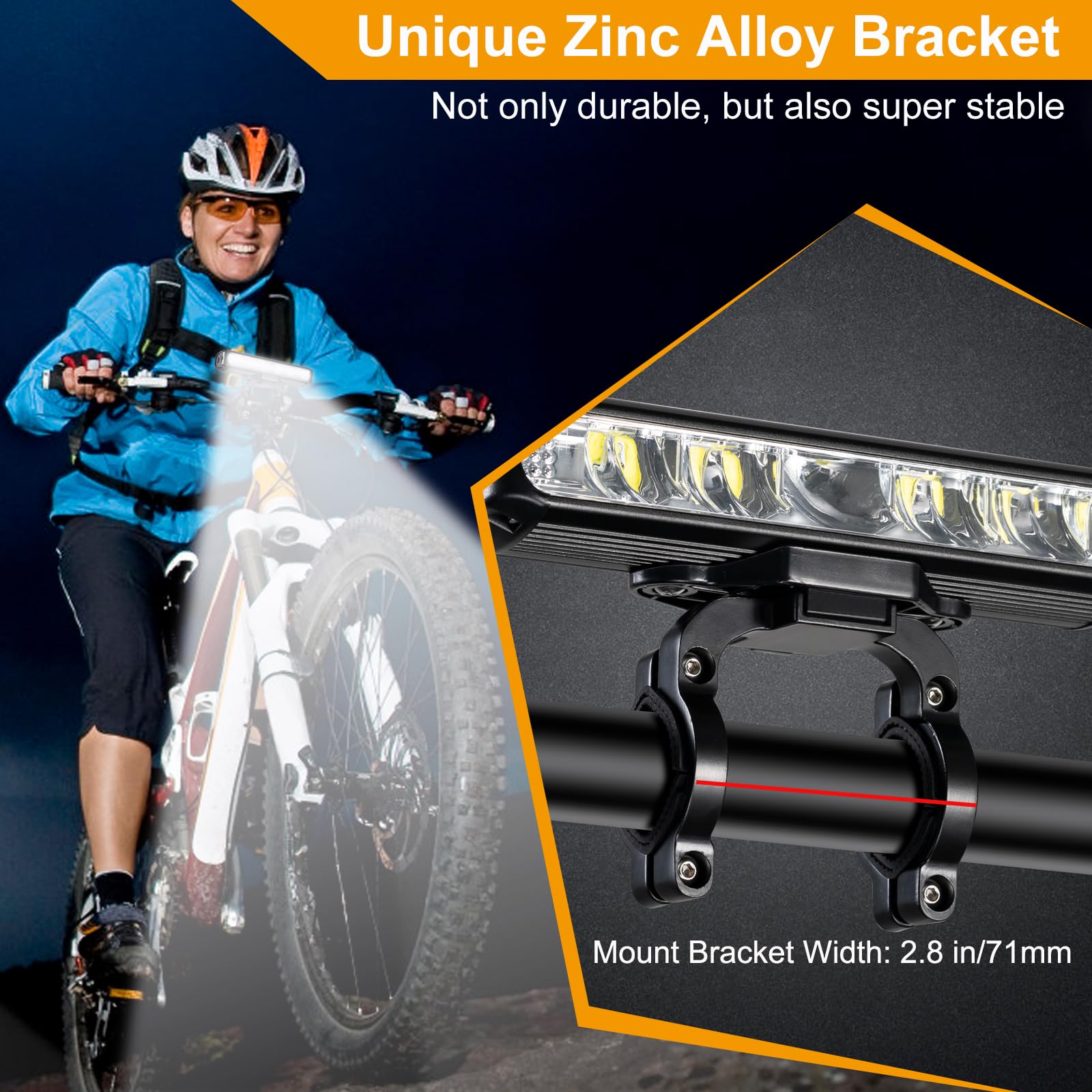 Outbound Lighting Helmet Lights For Mountain Biking Helmet Mount