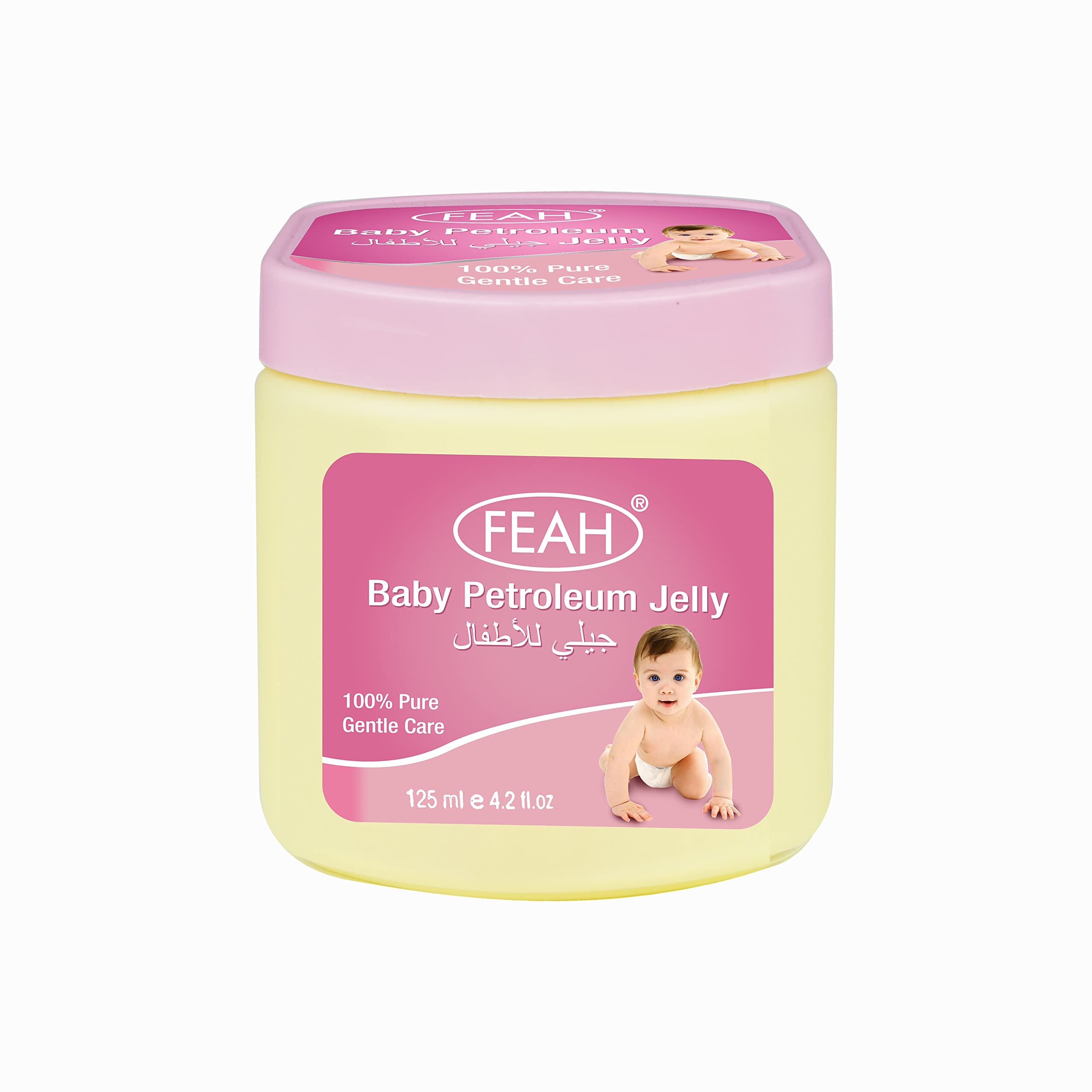 Petroleum Jelly for Dry Skin Moisturizer Natural Petroleum Jelly for Minor Wounds Scratches and Burns Jelly for Baby Care and Personal Care (320 ML, BABY PETROLEUM JELLY)