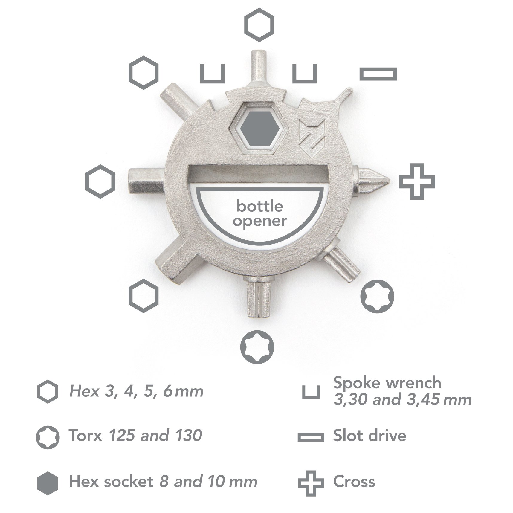 Narzędzie wielofunkcyjne 13-w-1 breloczek do kluczy, narzędzie ze stali nierdzewnej | wszechstronne urządzenie w opakowaniu na prezent | outdoor | kemping | rower | wędrówka z plecakiem | survival