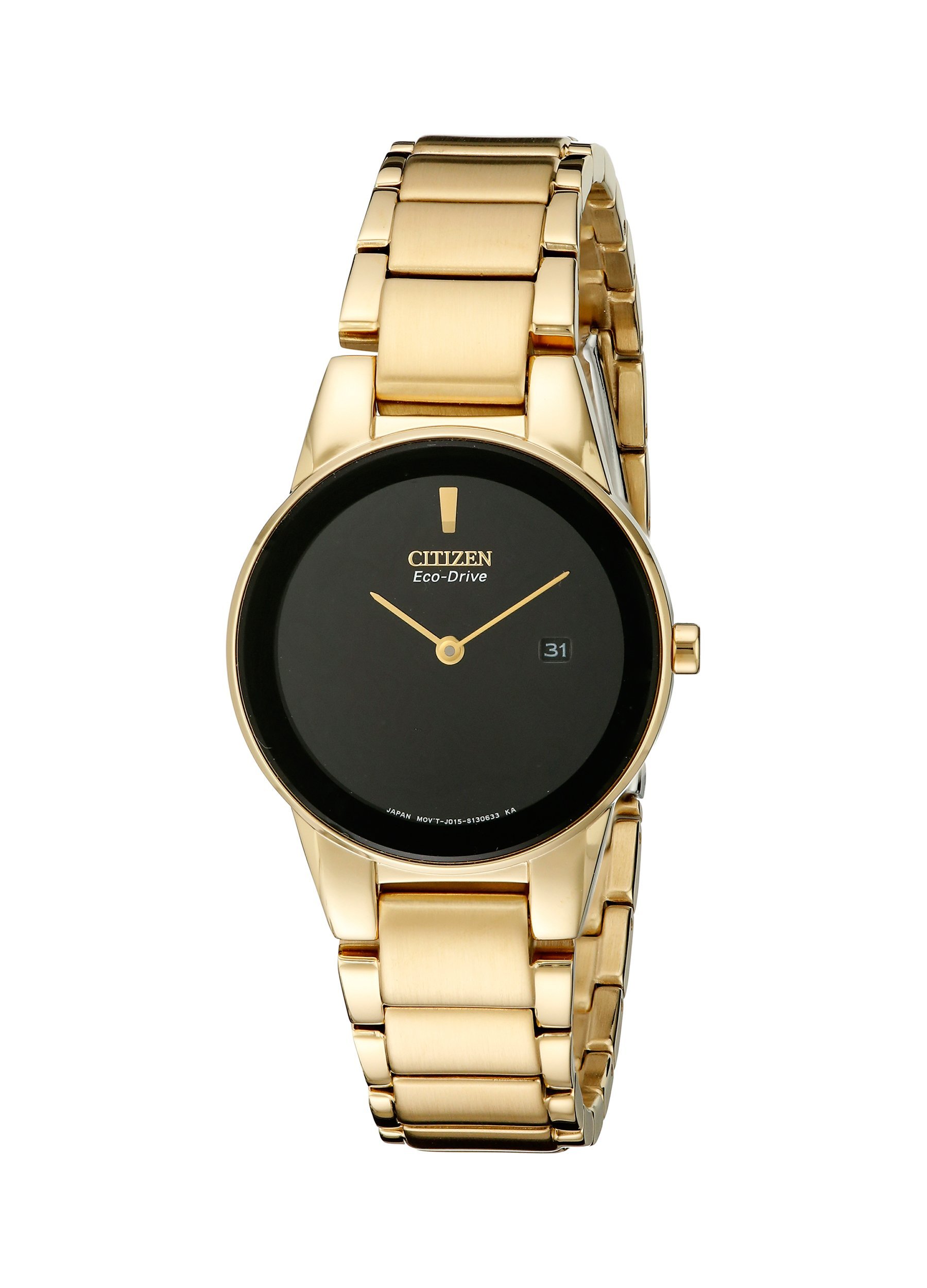 Citizen Stainless Steel Analog Black Dial Women Watch-Ga1052-55E, Gold Band (B01G6PJN7I) Amazon Price History, Amazon Price Tracker