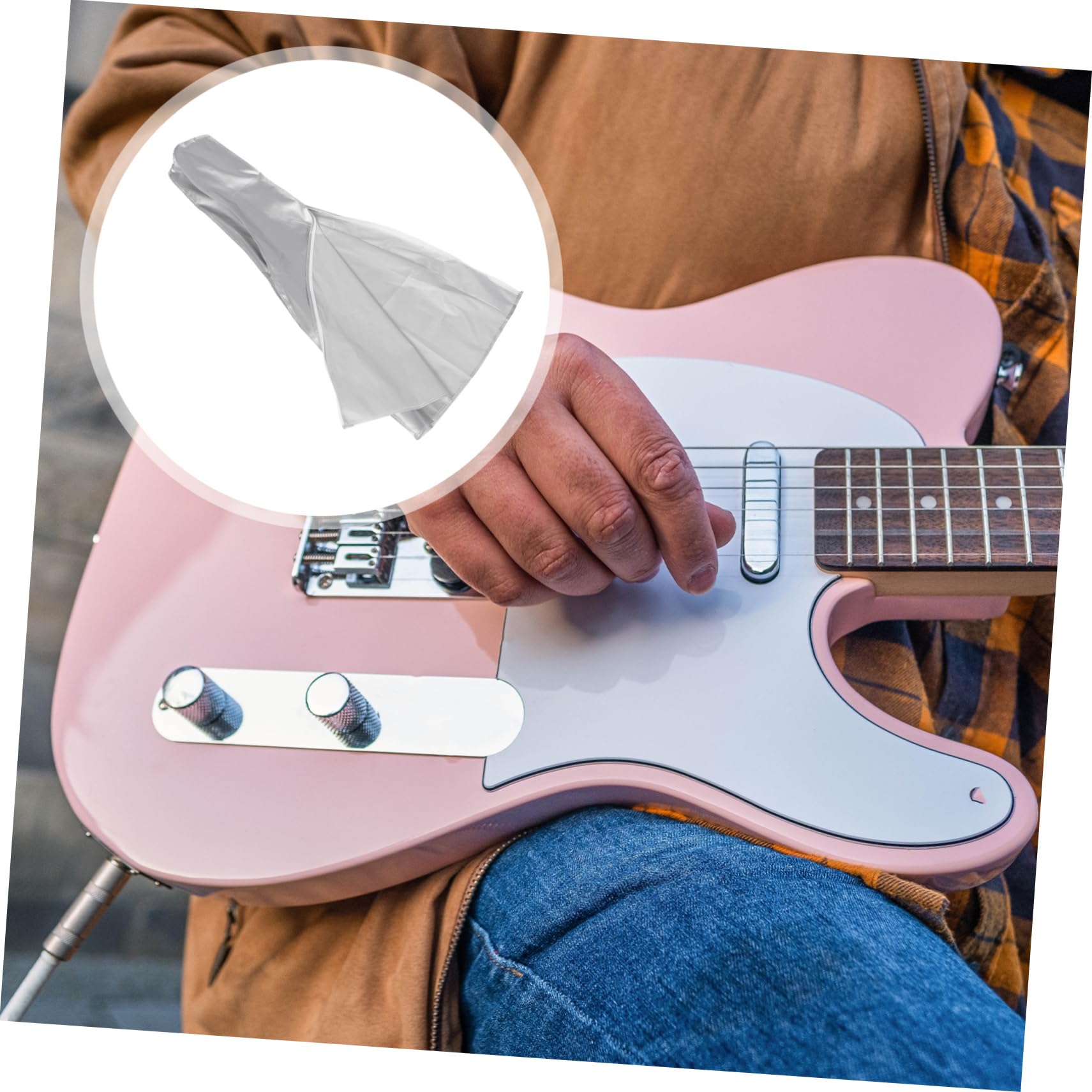 3piezas Funda para Guitarra Cubierta De Protectora Diseño y Decorativo para Doméstico