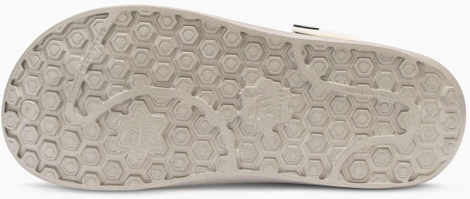 Joybees UAVCG.BTU.0600 Adults Varsity Clog Two-Tone Bone/Taupe W6