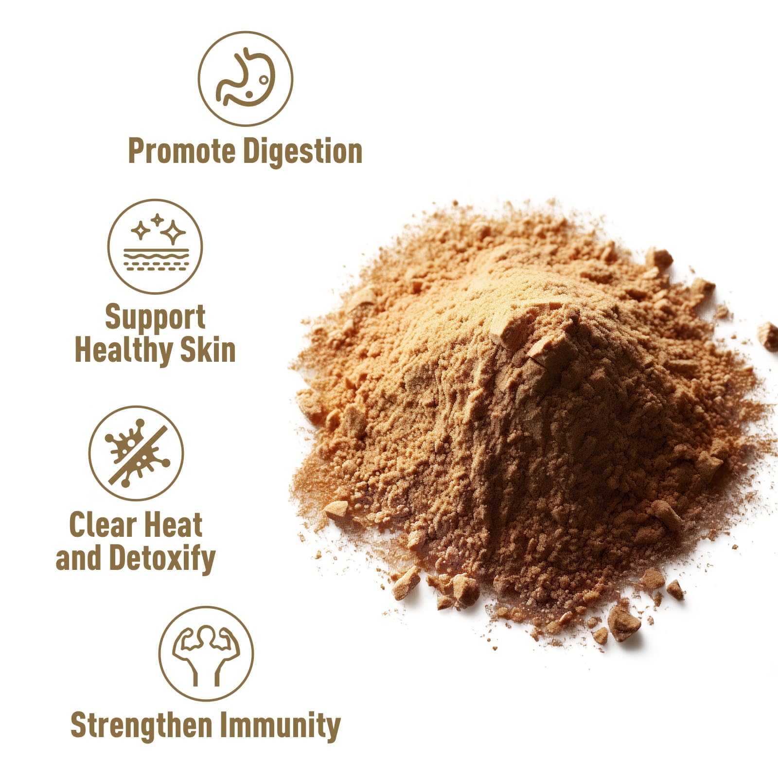 Unleash’d Organic Dandelion Root Powder 16oz – Organic, Vegan, for Tea & Drinks, Supports Detox & Digestive Health — Amazon image 3