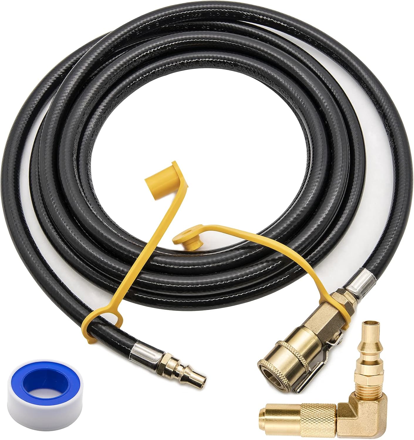 LEIMO KPARTS 12FT Rv Quick Connect Propane Hose with